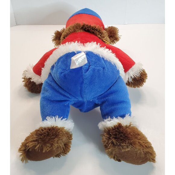 Sugar Loaf Coinstar Plush Teddy Bear Merry Xmas 2007 Soldier Red Blue Outfit - Picture 4 of 12